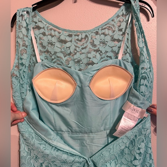 David’s Bridal women’s size 10 lace dress - Picture 4 of 5